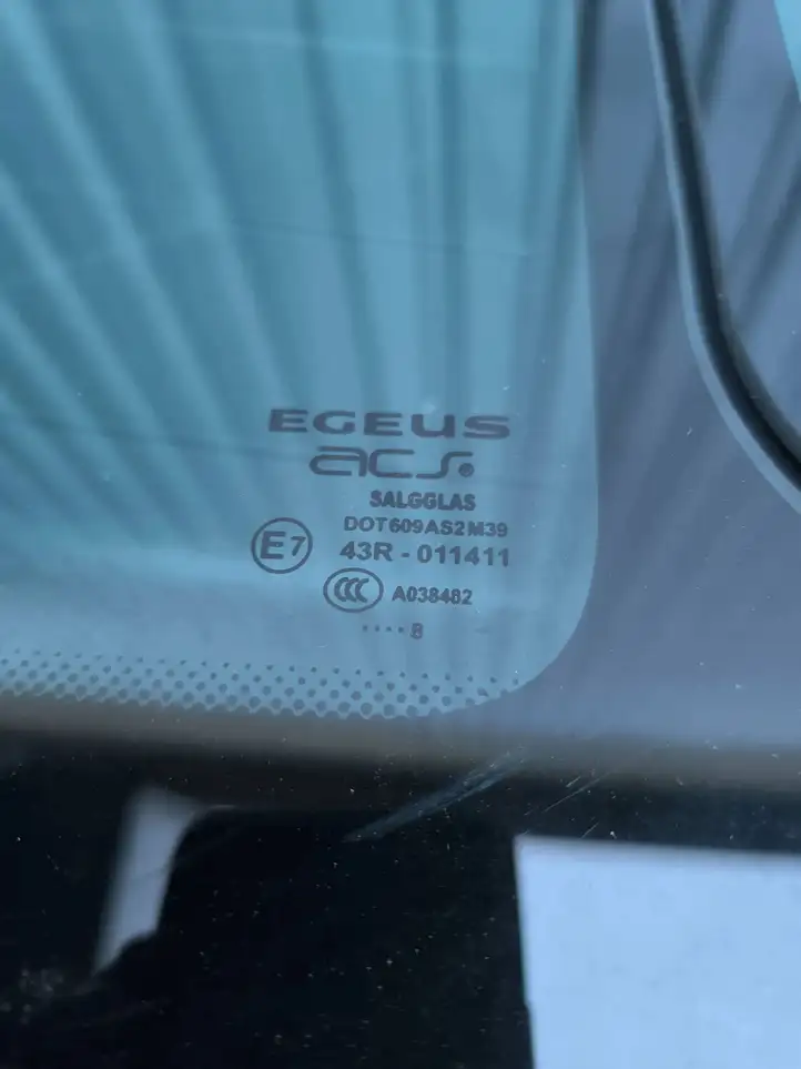 Opel Vivaro (2014 - 2018) 43R011411 Боковое стекло в середине кузова — фото 8