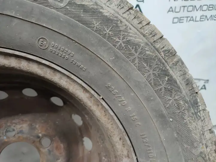 Volkswagen II LT (1996 - 2007) Кованый диск R15 — фото 36