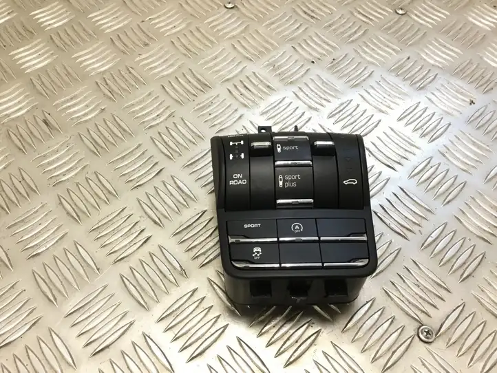 Porsche Cayenne (92A) (2011 - 2017) 7P5927127GJ Включатель регулировки высоты / жесткости ходовой части — фото 2