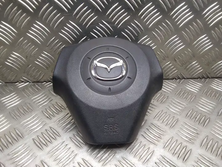 Mazda 3 I (2003 - 2006) BP4S Подушка безопасности руля — фото 1
