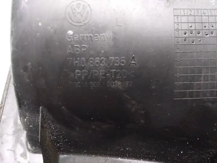 Volkswagen Transporter - Caravelle T5 (2003 - 2009) 7H0863735A Внутренняя отделка переднего порога — фото 4