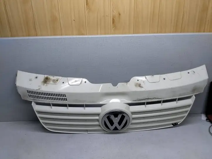 Volkswagen Transporter - Caravelle T5 (2003 - 2009) Верхняя решетка радиатора — фото 1