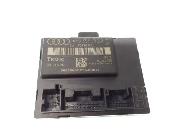 Audi A6 (2004 - 2008)  4F0959795A Блок управления дверью