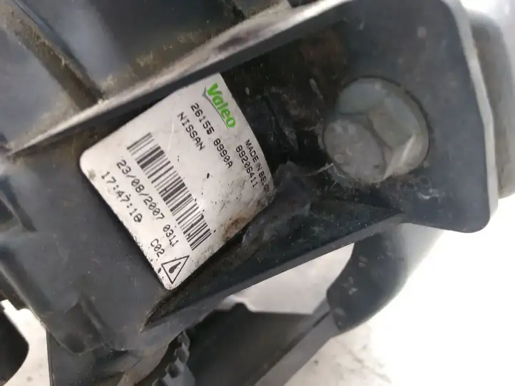 Nissan Qashqai (2006 - 2010) 89206411 Передняя противотуманная фара — фото 5