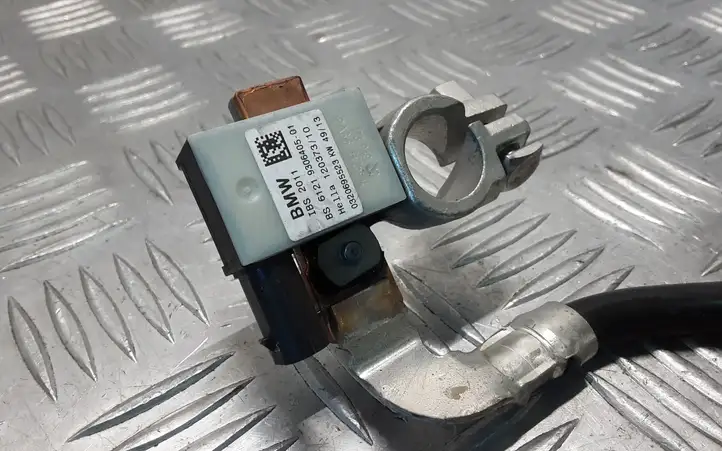 BMW 3 F30 F35 F31 (2012 - 2018) 61219306405 Минусовой провод аккумулятора — фото 2