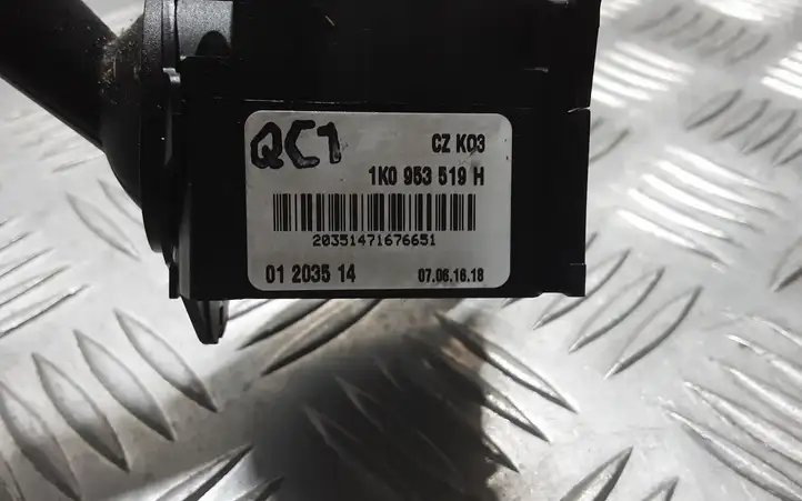 Volkswagen Golf Plus (2004 - 2008) 1K0953519H Переключатель стеклоочистителей — фото 3