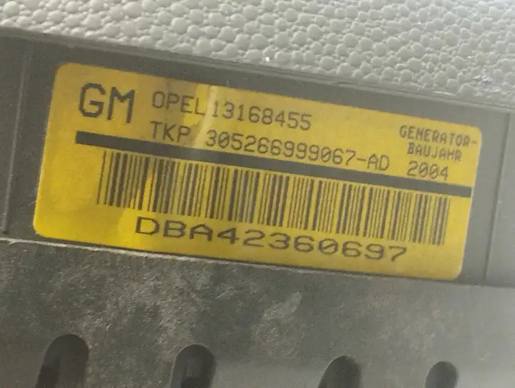 Opel Astra H (2004 - 2009) 13168455 Подушка безопасности руля — фото 6