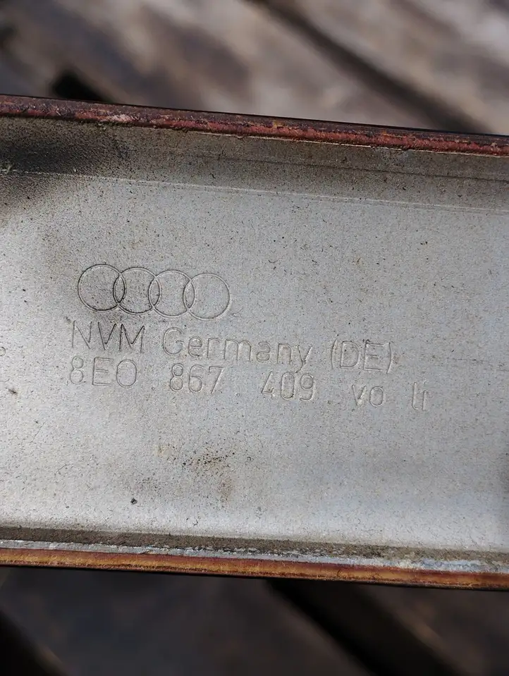 Audi A4 S4 B6 8E 8H (2000 - 2006) 8E0867409 Молдинг передней двери — фото 2