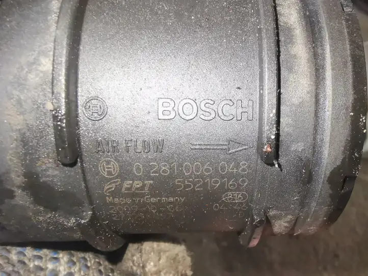 Fiat Ducato (2007 - 2014) 0281006048 Датчик массового расхода воздуха — фото 3