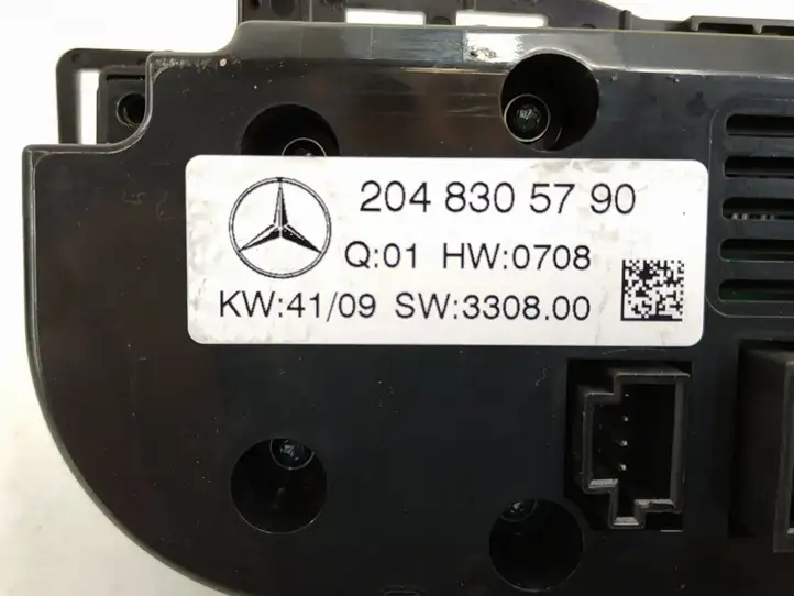 Mercedes-Benz C W204 (2007 - 2014) Блок управления климат-контролем — фото 7