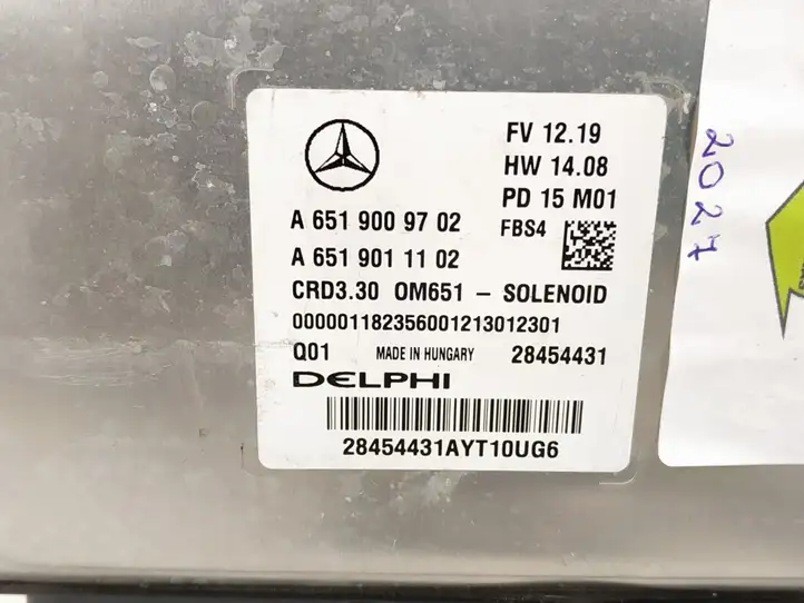 Mercedes-Benz CLA C117,X117,W117 (2013 - 2019) Блок управления двигателем (ЭБУ) — фото 2
