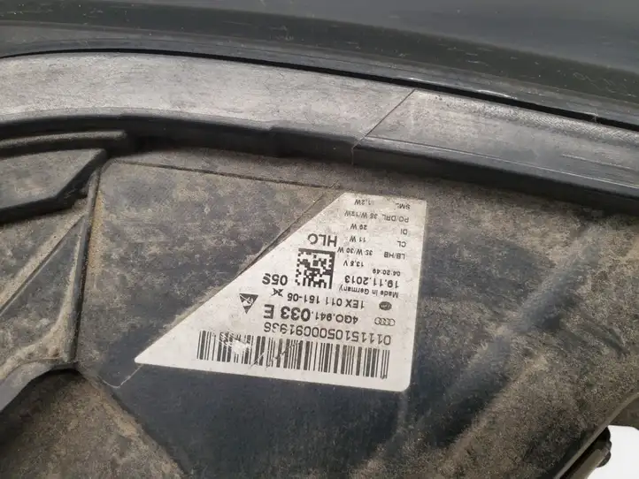 Audi A6 C7 (2011 - 2014) 4G0941033E Передняя фара — фото 4