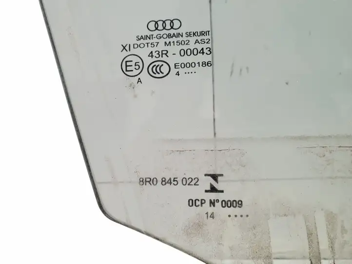 Audi Q5 SQ5 (2012 - 2017) 8R0845022 Стекло передней двери — фото 6