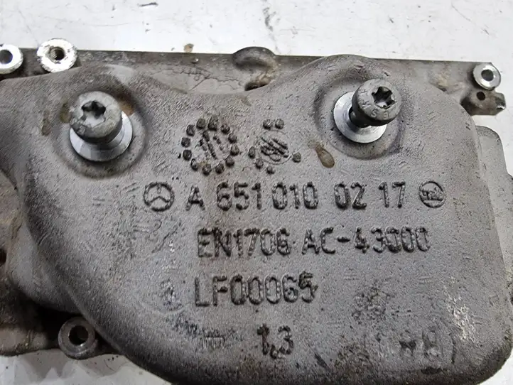 Mercedes-Benz Sprinter W906 (2006 - 2018) A6510100217 Охладитель клапана EGR — фото 8