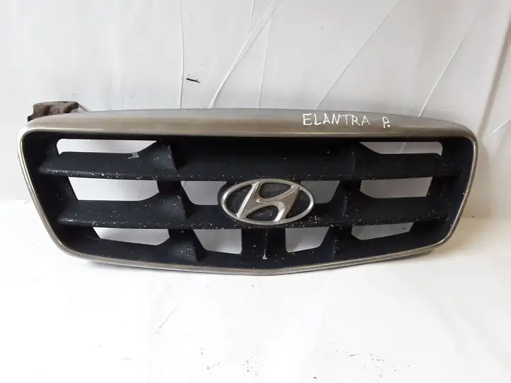 Hyundai Elantra (2000 - 2003) 863512D000 Верхняя решетка радиатора — фото 1