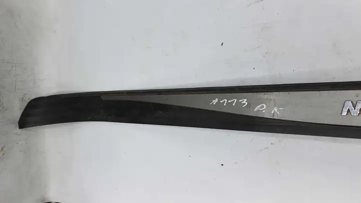 BMW 5 E60 E61 (2004 - 2010) 51477034303 Внутренняя отделка переднего порога — фото 1