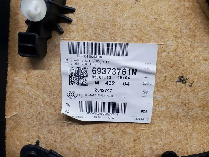 BMW 3 F30 F35 F31 (2012 - 2018) 2083494 Обшивка передней двери — фото 7