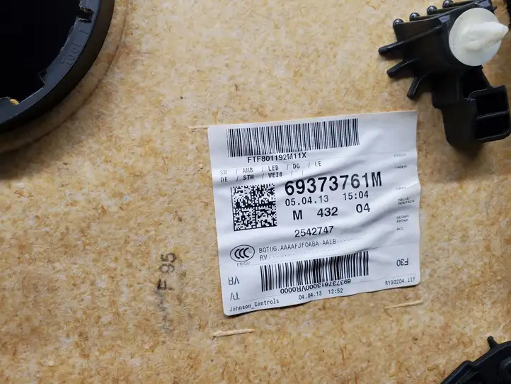 BMW 3 F30 F35 F31 (2012 - 2018) 2083492 Обшивка передней двери — фото 4