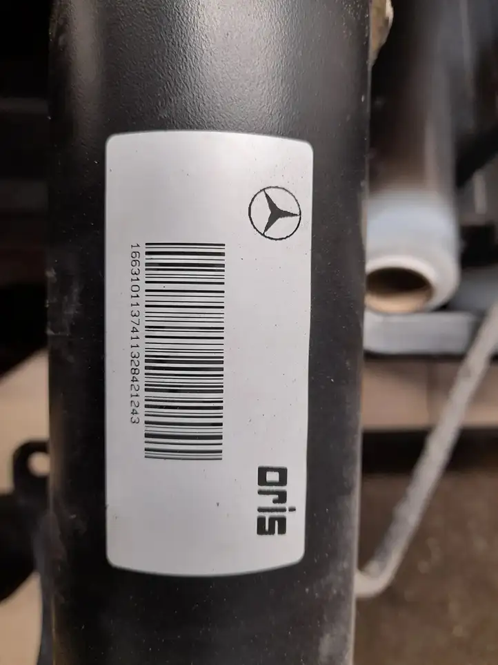 Mercedes-Benz GL X166 (2013 - 2019) A1663101137 Комплект буксировочного крюка — фото 18