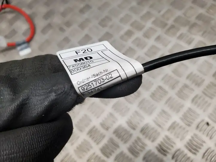 BMW 3 F30 F35 F31 (2012 - 2018) 9251703 Прочая электропроводка — фото 2