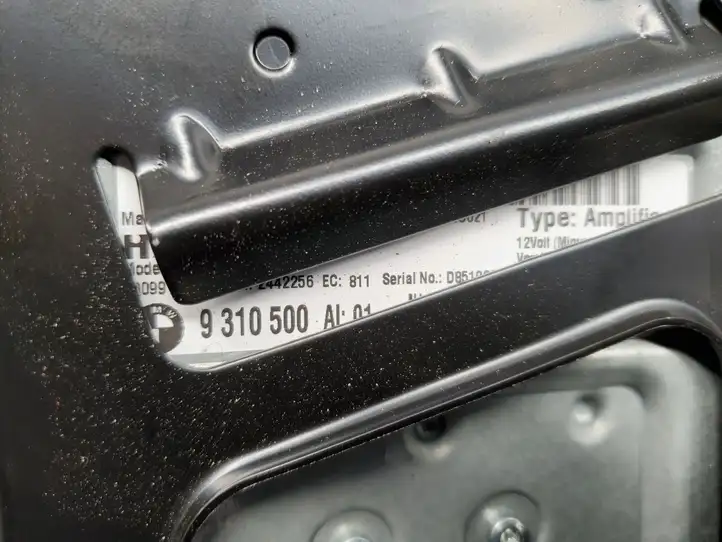 BMW 3 F30 F35 F31 (2012 - 2018) 9210151 Комплект аудиосистемы — фото 2