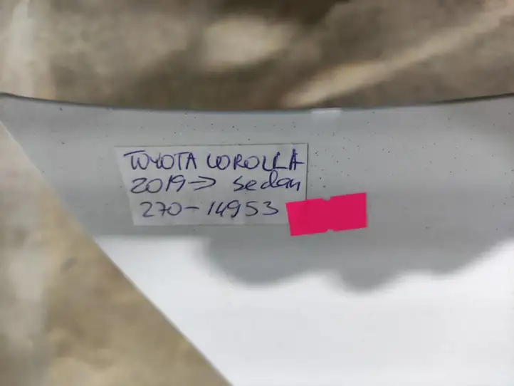 Toyota Corolla E210 E21 (2018 - ) Крышка багажника — фото 2