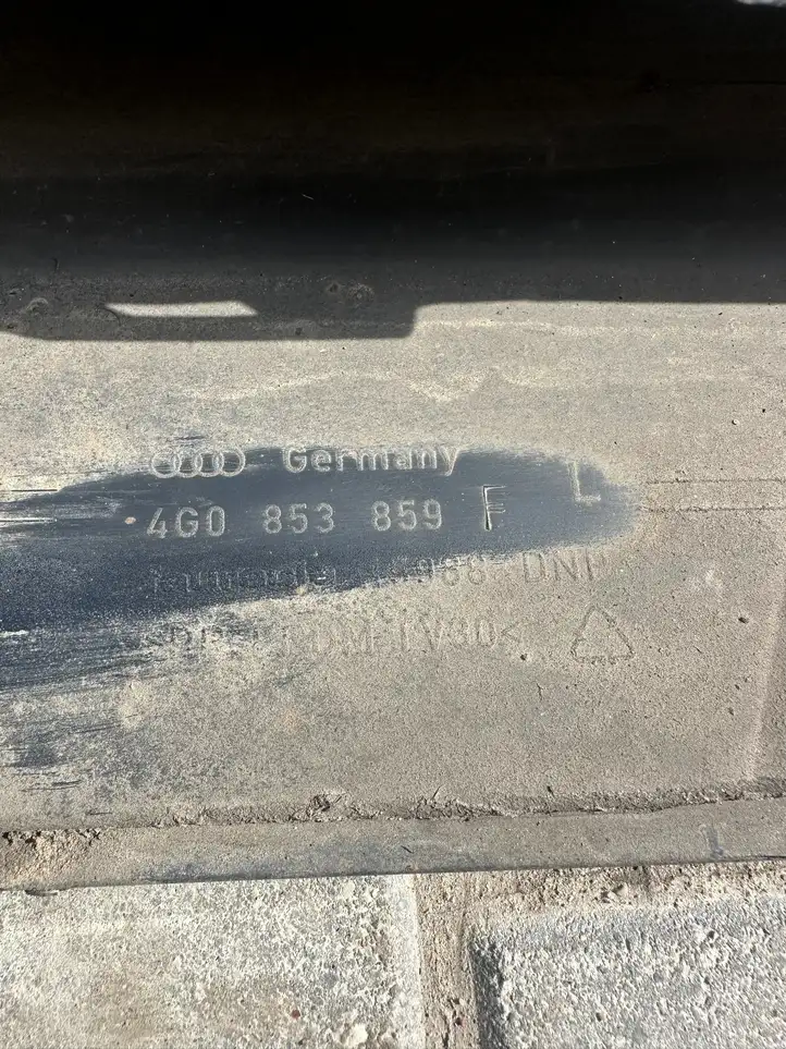Audi A6 C7 (2011 - 2014) 4G0853859F Порог кузова — фото 8