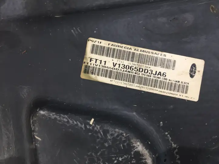 Ford Transit (2013 - 2017) FT11V13065DD3JA6 Задний коврик салона — фото 9