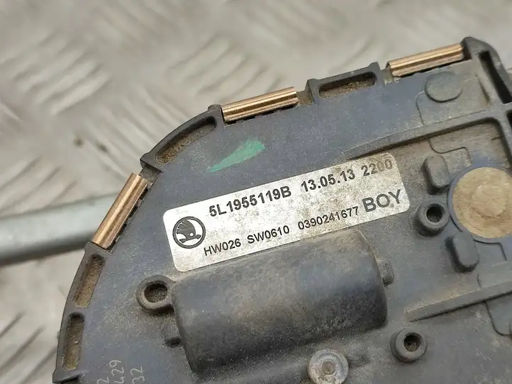 Skoda Yeti (5L) (2009 - 2012) 5L1955023A Комплект механизма стеклоочистителей — фото 5
