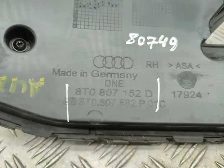 Audi A5 8T 8F (2007 - 2011) 8T0807152D Решетка противотуманной фары — фото 7