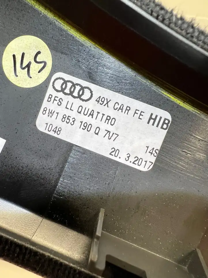Audi S5 F5 (2016 - ) 8w1853190Q Комплект внутренней декоративной отделки — фото 4