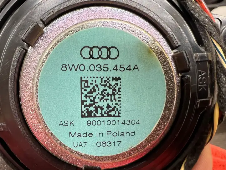 Audi S5 F5 (2016 - ) 8W5035297 Комплект аудиосистемы — фото 4