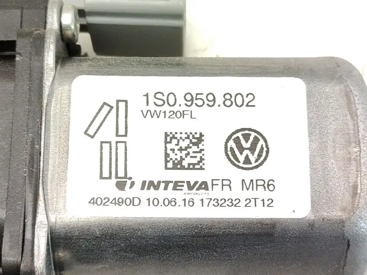 Volkswagen Up (2011 - ) 1S0959802 Стеклоподъемник передней двери — фото 2