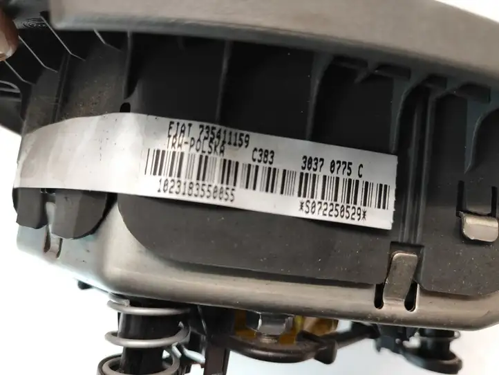 Fiat Panda II (2004 - 2011) 735411159 Подушка безопасности руля — фото 8