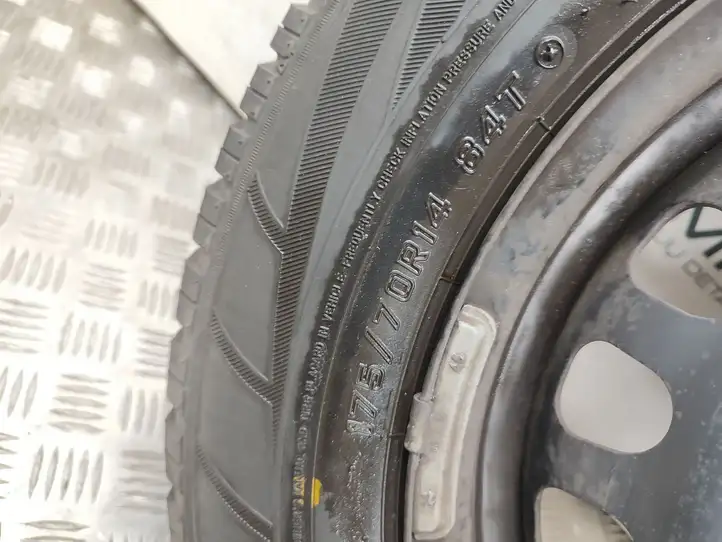 Opel Corsa E (2014 - 2019) Стальной штампованный диск R14 — фото 5