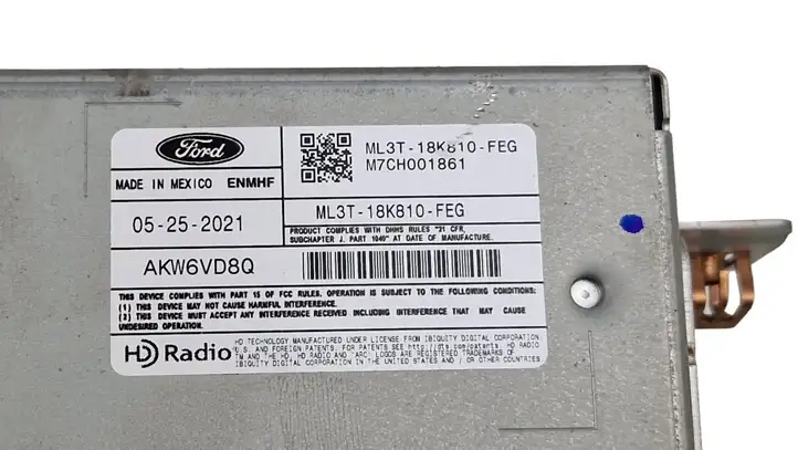Ford F150 (2020 - ) ML3T18K810 Магнитола / мультимедийная система — фото 6