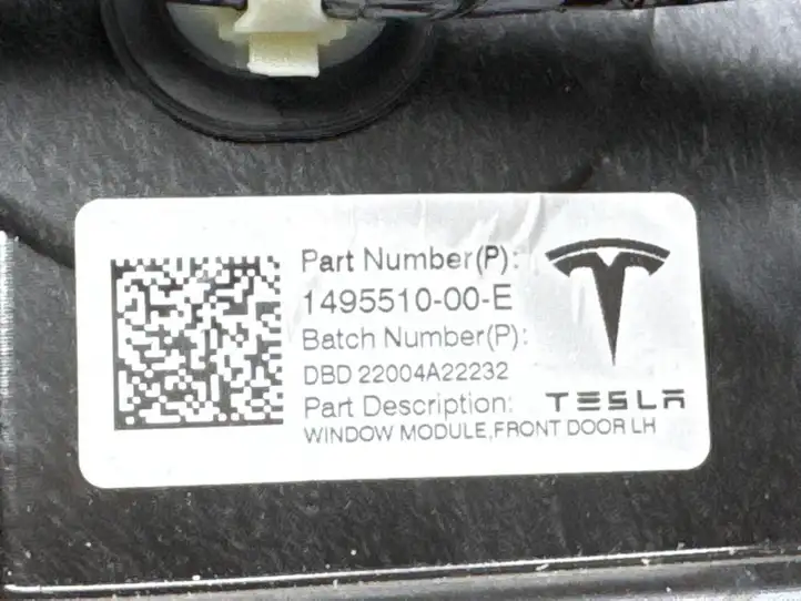 Tesla Model Y (2019 - 2024) 149551000E Стеклоподъемник передней двери — фото 4