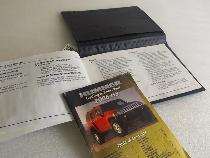 Hummer H3 (2005 - 2010) 1866 Сервисная книжка — фото 4
