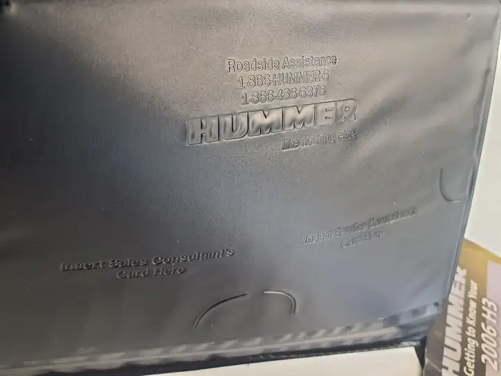Hummer H3 (2005 - 2010) 1866 Сервисная книжка — фото 9