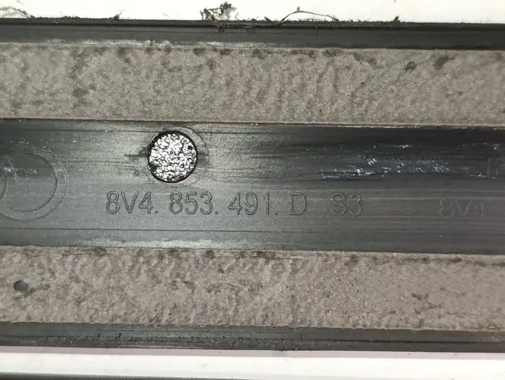 Audi A3/S3 8V (2012 - 2016) 8V4853491D Внутренняя отделка переднего порога — фото 3