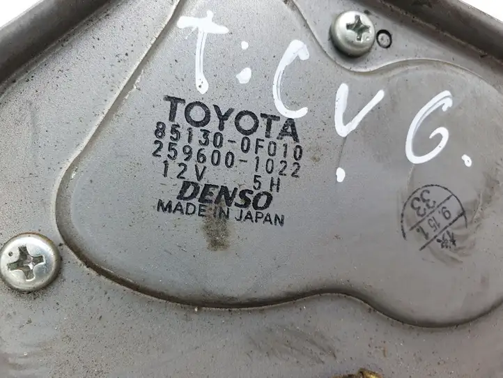 Toyota Corolla Verso AR10 (2004 - 2009) 851300F010 Двигатель стеклоочистителя заднего стекла — фото 3