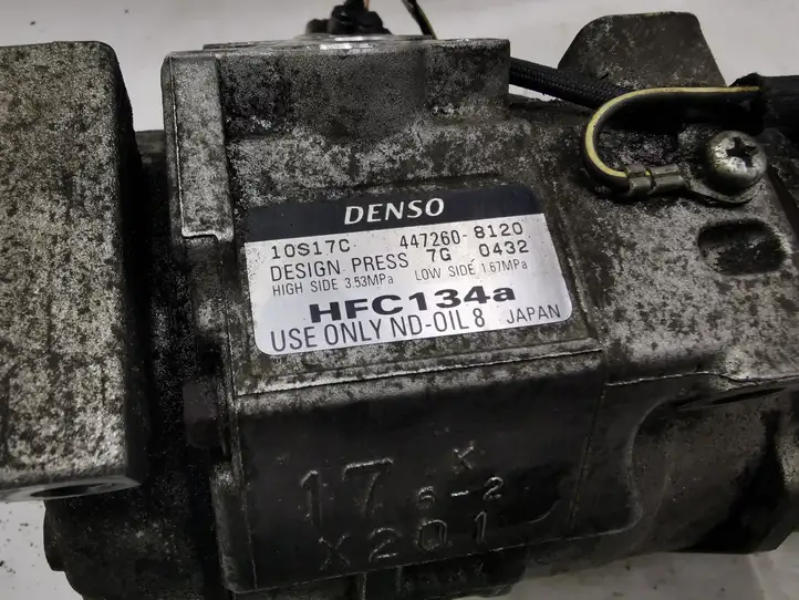 Toyota Previa (XR30, XR40) II (2000 - 2006) 4472608120 Компрессор (насос) кондиционера воздуха — фото 2