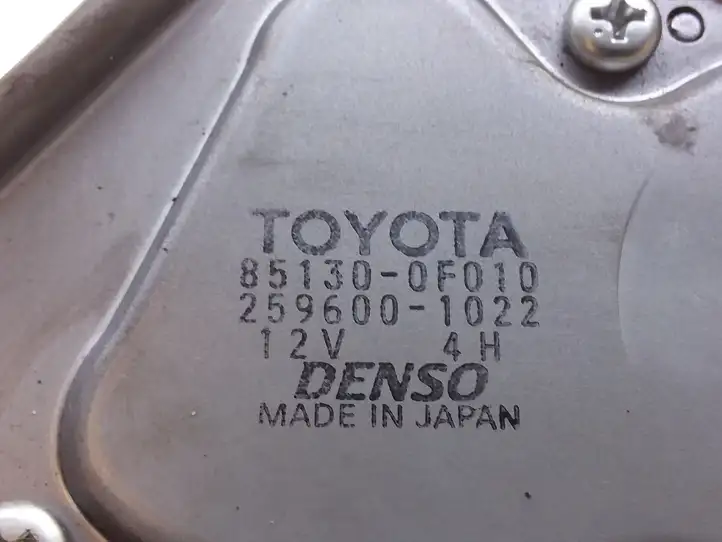 Toyota Corolla Verso AR10 (2004 - 2009) 851300F010 Двигатель стеклоочистителя заднего стекла — фото 5