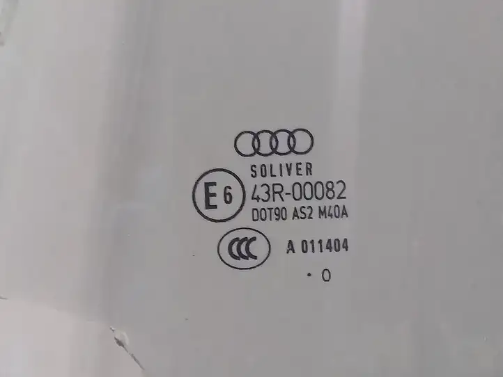 Audi A5 8T 8F (2007 - 2011) 43R00082 Стекло задней двери — фото 2