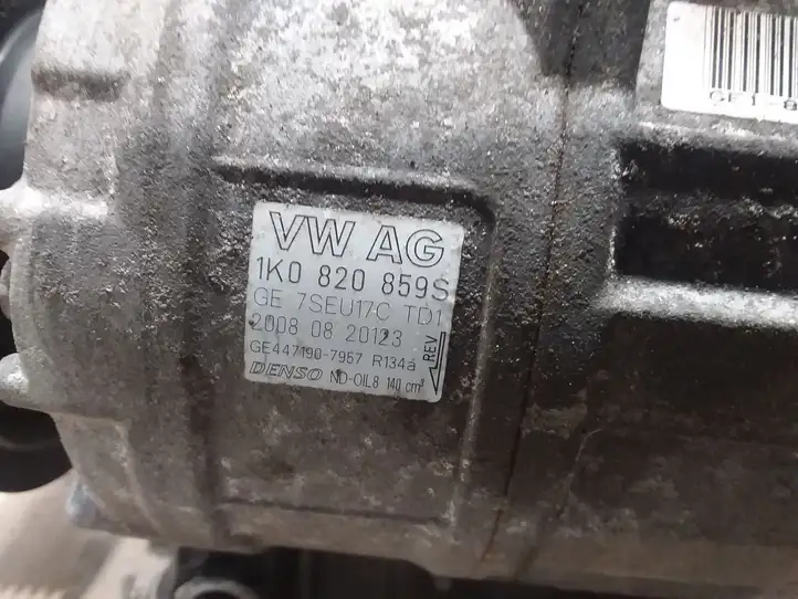 Volkswagen PASSAT B6 (2005 - 2010) 1K0820859S Компрессор (насос) кондиционера воздуха — фото 2