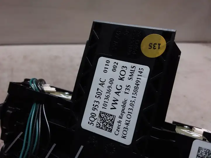 Skoda Octavia Mk3 (5E) (2013 - 2019) 5Q0953549C Контактное кольцо SRS — фото 2