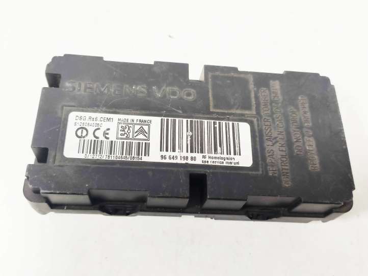 9664919880 Citroen C5 Galios (ECU) modulis