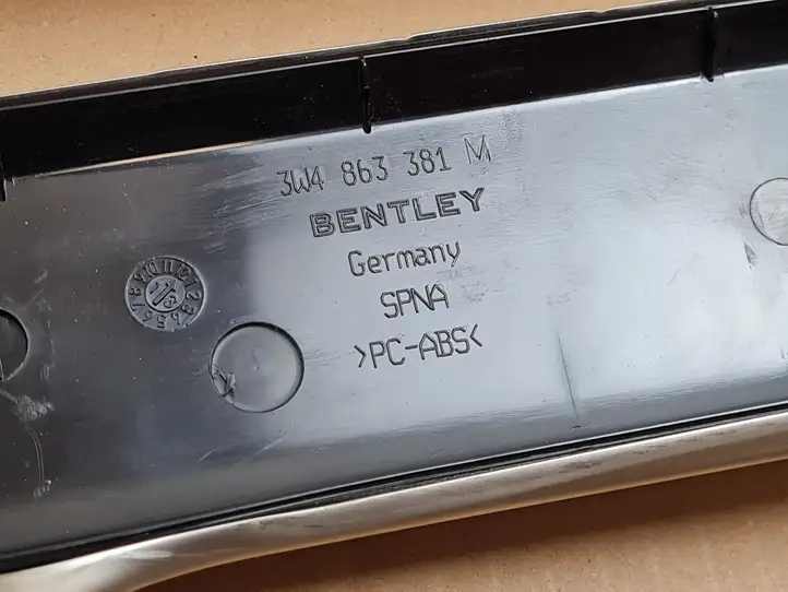 Bentley Flying Spur (2013 - 2019) 3W5853540D Внутренняя обшивка порога (комплект) — фото 11