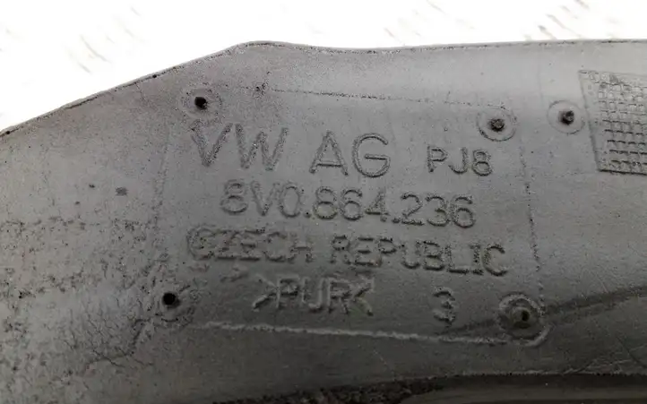 Audi A3/S3 8V (2012 - 2016) 8V0864236 Абсорбер крыла — фото 2