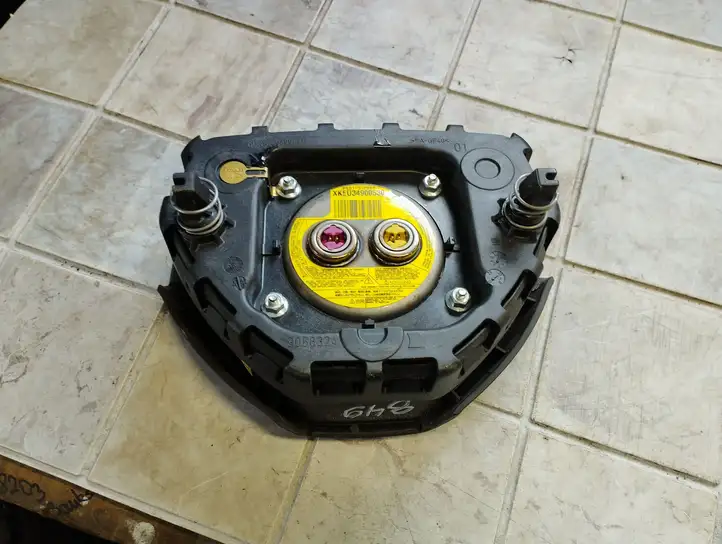 Opel Astra H (2004 - 2009) 498997212 Подушка безопасности руля — фото 4